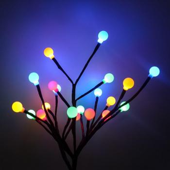 Solar LED Tree Light with 20 Heads for Yard Decor