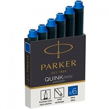 PARKER CARTUCCE QINK SHRT BLUE CONF.6
