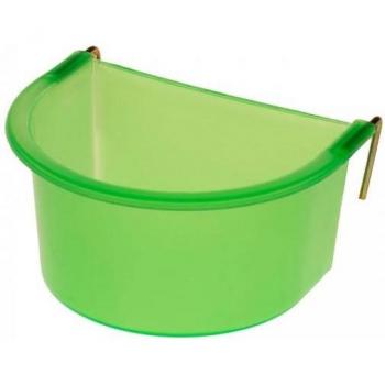 Mangeoire Eton en plastique D pour volailles 300ml vert