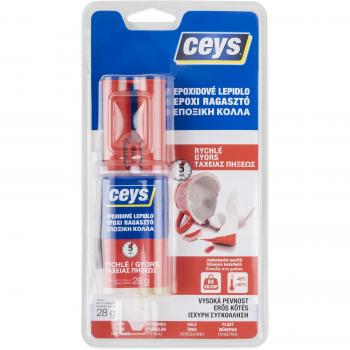 CEYS Lepidlo EPOXI dvousložkové epoxidové rychle tvrdnoucí 28g