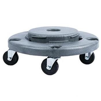 Grey Plastic Jantex 120L Bin Dolly with Castors