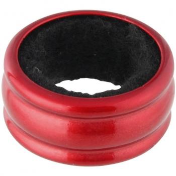 Stahl-Tropfenfängerring Fackelmann Crand Cru (rot/Schwarz)