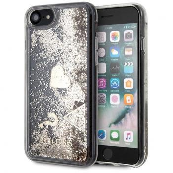 Protector Deluxe iPhone 6/6s/7/8 con Motivo Guess Liquid Dorado