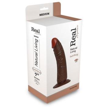 Vibrador Realístico 7 Sabor Terra
