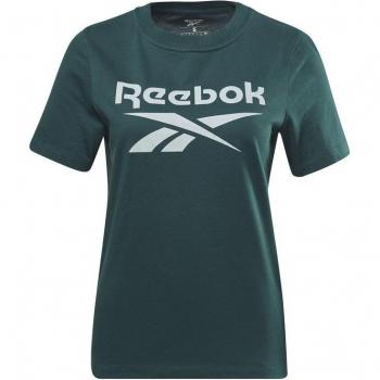 Reebok Türkis Damen T-Shirt mit kurzen Ärmeln