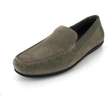 Cuir Ascanio GEOX – Mocassin Respirable Ultra‑Confort