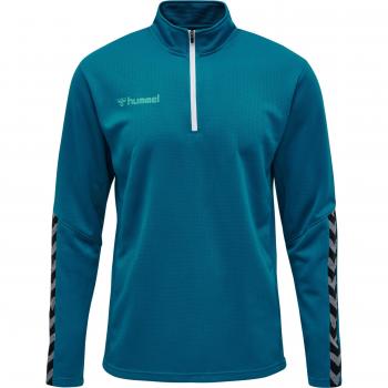 Pullover Hummel demi-zip hmlAUTHENTIC Bleu S male
