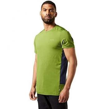 Craghoppers Atmos SS Herren T-Shirt – Langärmlig, Agave Grün, L