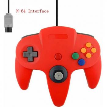 Controlador de Nintendo 64 con cable largo