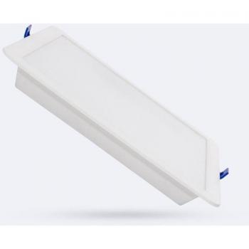 Efectoled Quadrato 18W Downlight 210mm Foro 3000K Bianco Caldo