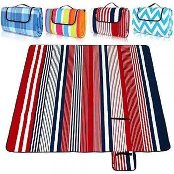 Deuba Outdoor Waterproof Picnic Rug (150/200cm) with Handle