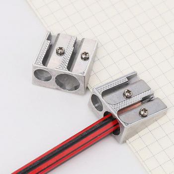 Heavy-Duty Double Hole Pencil Sharpener