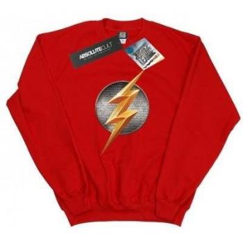 Sudadera Flash DC Comics: Logo Liga de la Justicia, Talla L, Hombre