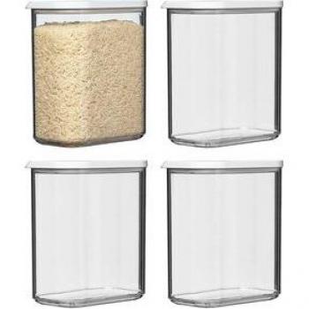 Mepal Vorratsdosen Modula 1500 ml 4er Set