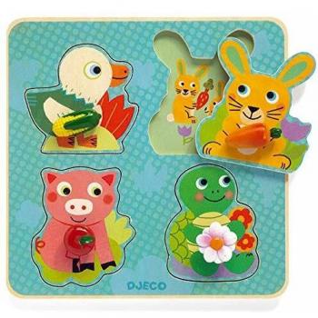 Puzzle Djeco Croc-carrot