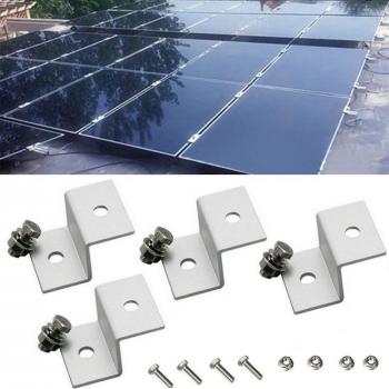4pcs Solar Panel Bracket Set