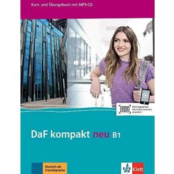 DaF kompakt neu b1, libro del alumno y libro de ejercicios (Tapa blanda).
