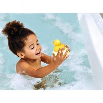 Munchkin – Duck Clean: Die schmutzfreie Badeente mit Badeschwamm