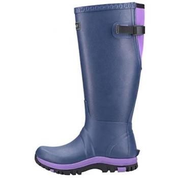 Cotswold Realm Adjustable Rubber Wellington Boots for Women
