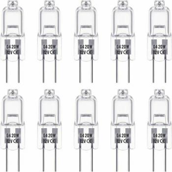 Sérénité Lumineuse G4 12V 20W – Blanc Chaud 3000K, Transparente