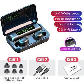 Auriculares Deportivos Bluetooth 5.0 Mini con Batería 2000 mAh