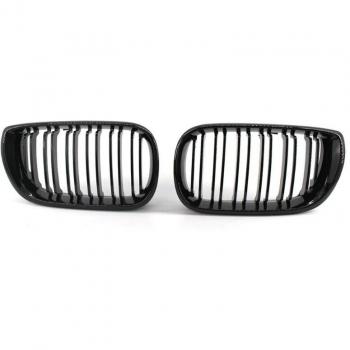 Rejilla Anticorrosión Negra para BMW E46 4 Puerta, 2 unidades