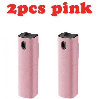 2-in-1 Tablet Schermreinigingsspray met Borstel en Microfiber Doek