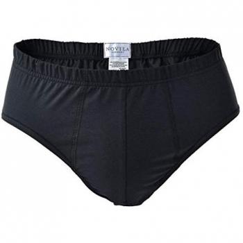 Slip Noir pour Homme Novila