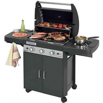 Barbecue 3 series classic LS plus dark DG a metano e gpl in acciaio accensione p