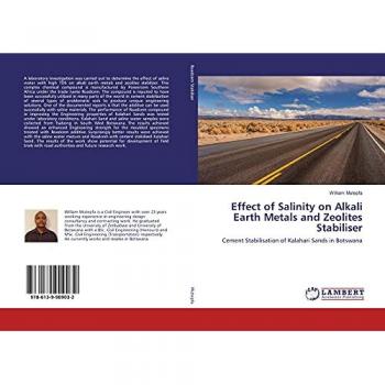 Effect of Salinity on Alkali Earth Metals and Zeolites Stabiliser: Cement Stabilisation of Kalahari Sands in Botswana