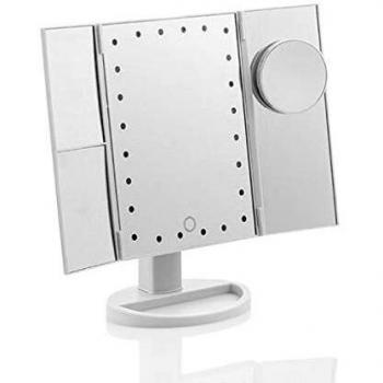 Vergrößerungsspiegel mit LED 4-in-1 Ledflect