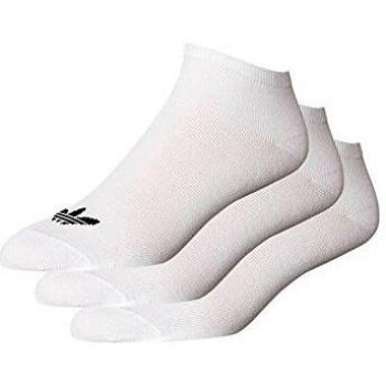 Calcetines Adidas Trefoil Liner Unisex Blanco/Negro Talla 43-46