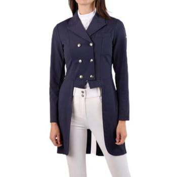 Long Navy Riding Jacket by Montar (UK)