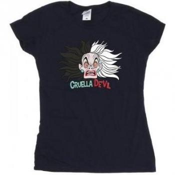 Cruella De Vil Damen T-Shirt 101 Dalmatiner L