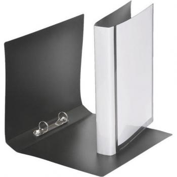 Cartable présentation A4 double anneau 40 mm noir