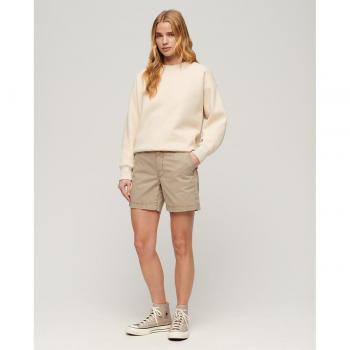Pantaloncini Superdry Classic Stonewash Taupe Brown XL