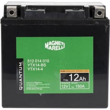 Batterie Moto Quantum 12 Ah AGM 150A