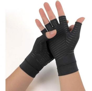 Gants Poly-Coton Méditation Magnétique pour Arthrite Adultes
