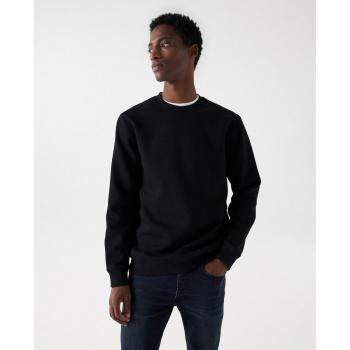 Sudadera Salsa negra con acolchado para hombre