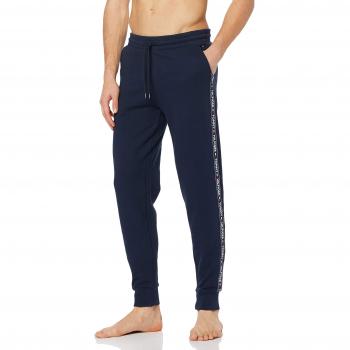 Pantaloni Tommy Hilfiger Jogging Uomo Blu con Logo
