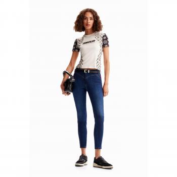 Jeans a Tacco Sottile