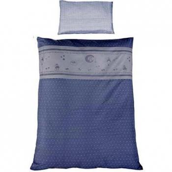 Baby‑Kinderbettwäsche „Glücksengel Blau“ – Decken