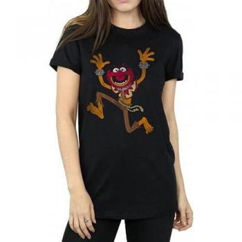 Muppets Damen T-Shirt aus klassischer Baumwolle XL Weiß