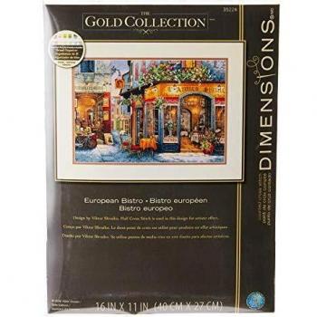 DIMENSIONS European Bistro, Gold, 16 x 11 inches