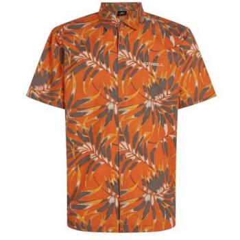 Camisa Naranja O'Neill con Estampado