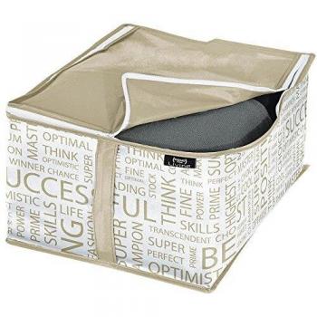 Contenitore per abbigliamento Urban Domopak Living da 30x40x20 cm in bianco e oro