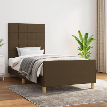 Base de Cama Confort Marrón 80x200