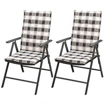 Sedie Outdoor Terrazzo – Kit 2 con Cuscini