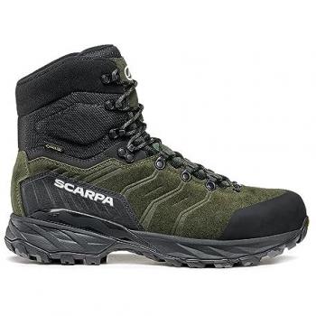 Scarpa Rush Polar GORE-TEX Uomo 42½ Verde Muschio/Nero Scarpe da Trekking