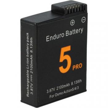 Batterie Li-ion vhbw pour DJI Osmo ACTION 5 (2100mAh, 3,8V)